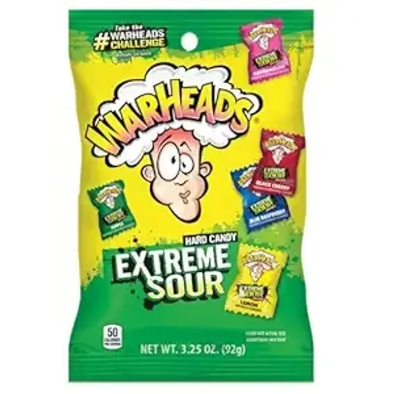 Warheads Extreme Sour Hard Candy view 1