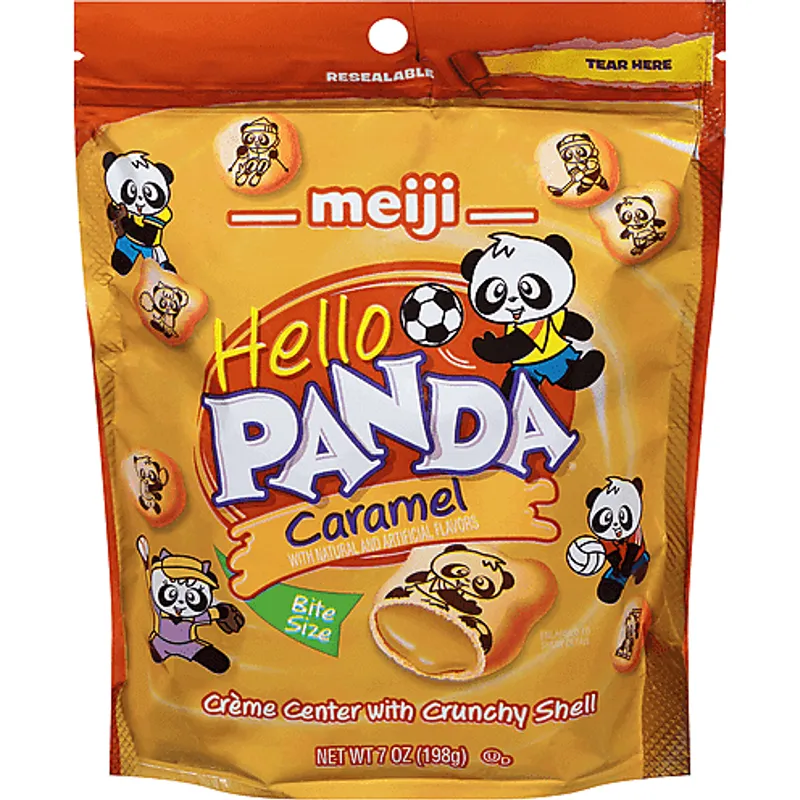 Hello Panda Biscuits, Caramel view 1