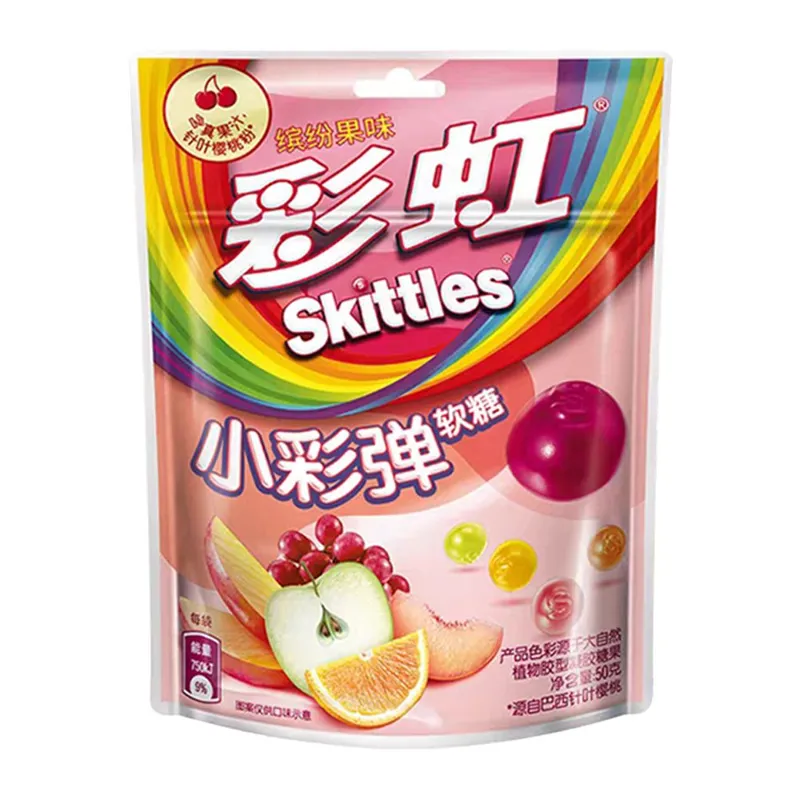 Skittles Gummies Exotic Fruit Flavor Bag view 1
