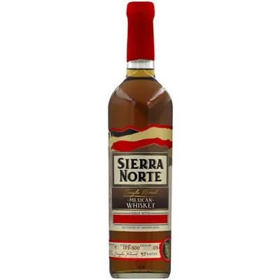 Sierra Norte Native Oaxacan Red Corn Single Barrel Mexican Whiskey 750ml