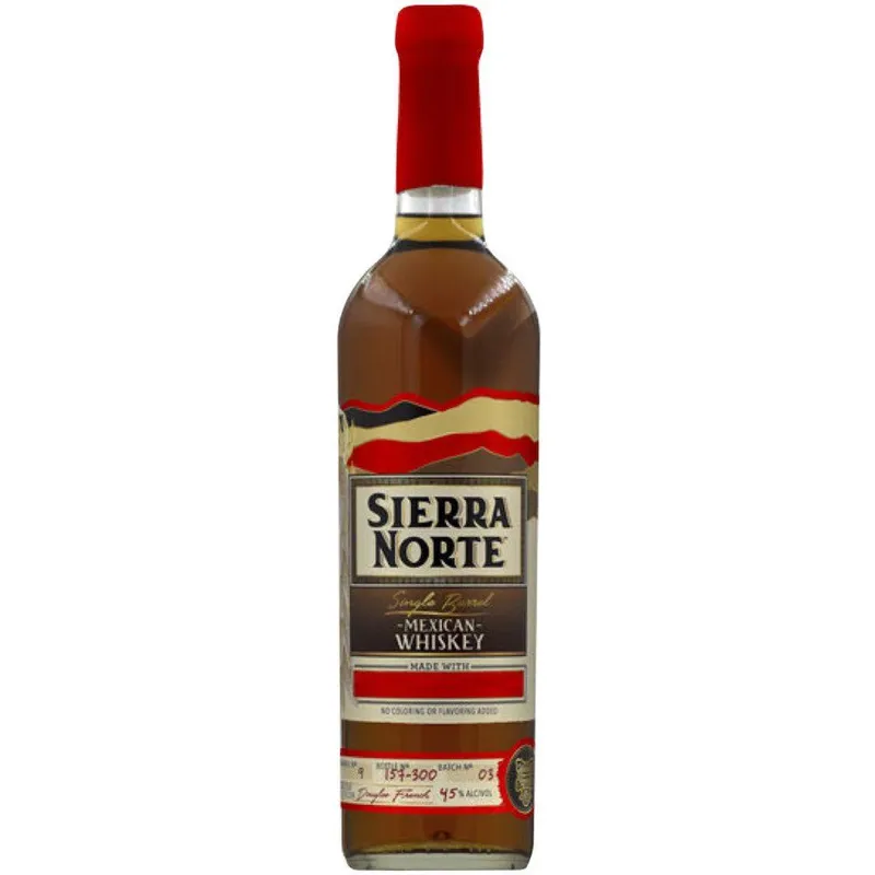 Sierra Norte Native Oaxacan Red Corn Single Barrel Mexican Whiskey view 1
