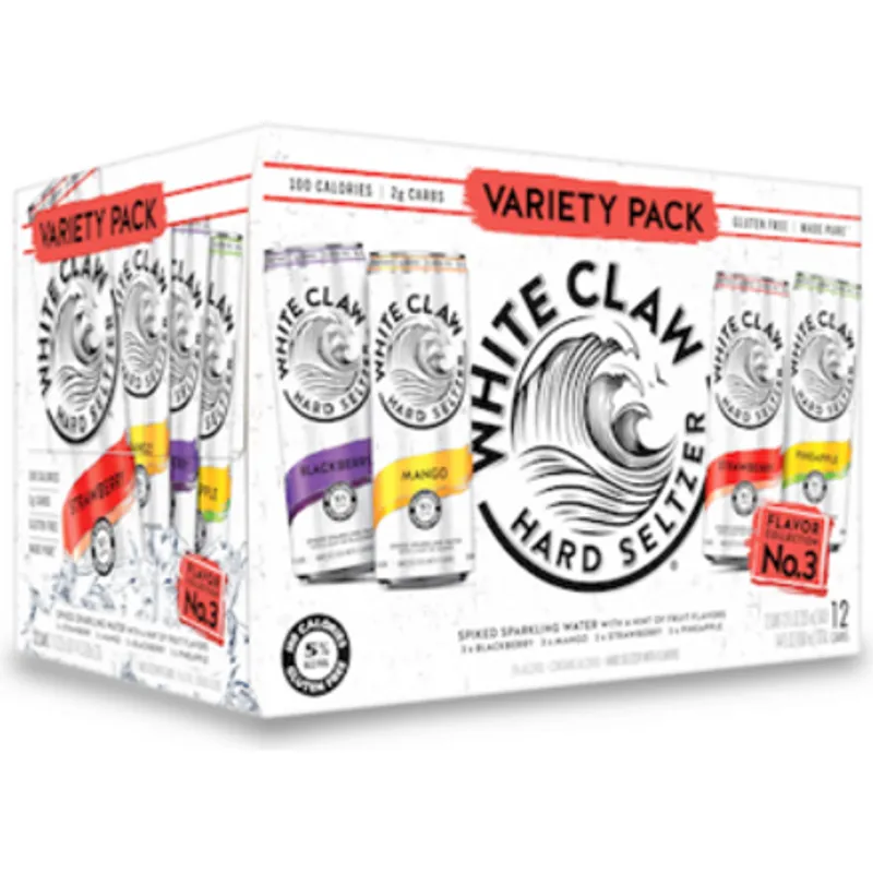 White Claw Hard Seltzer Variety Flavor Collection No.3 view 1