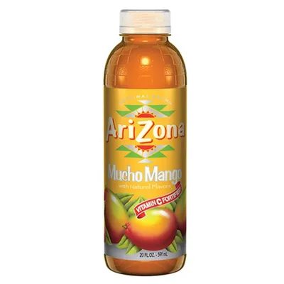 AriZona Mucho Mango 20 fl oz bottle