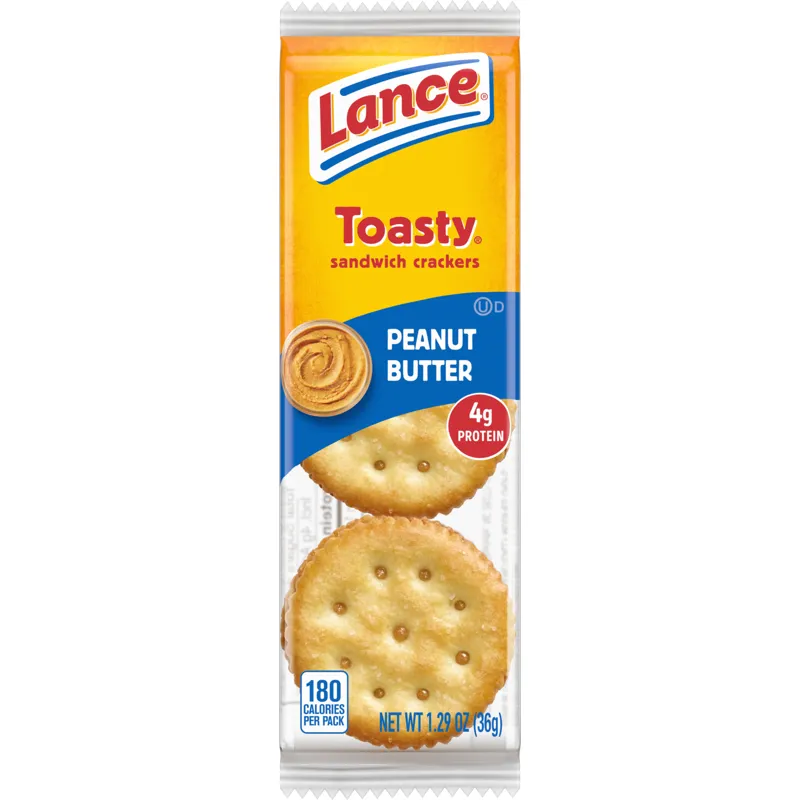 Lance Toasty Peanut Butter Sandwich Crackers view 1