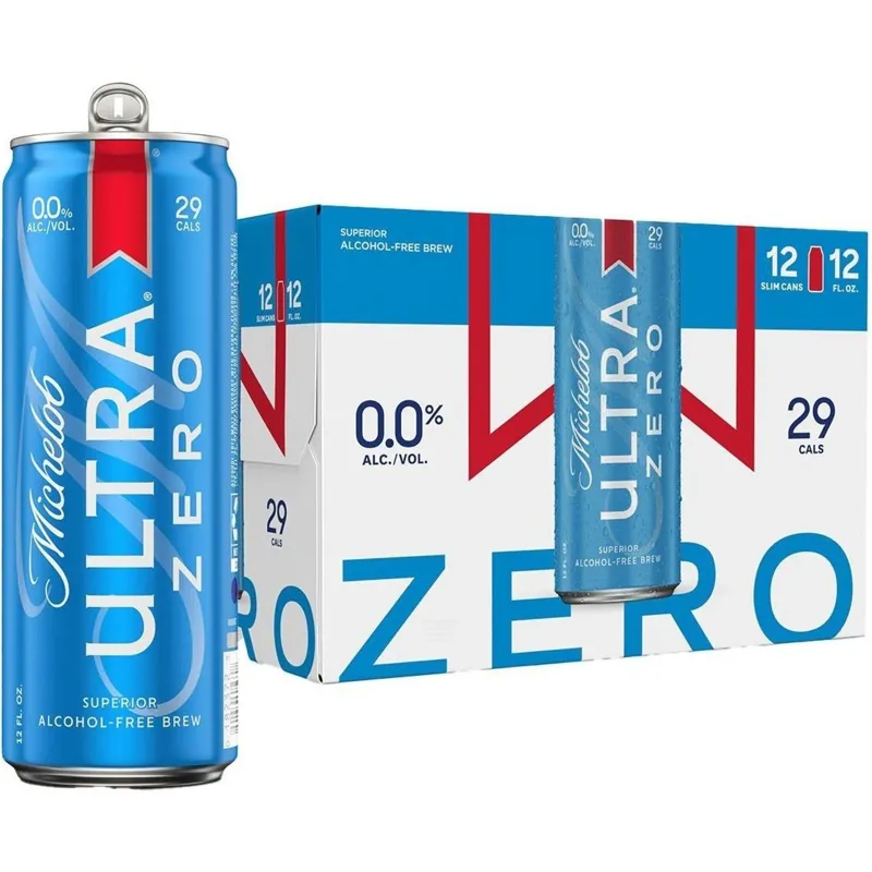 Michelob Ultra Zero Non-Alcoholic Beer view 1