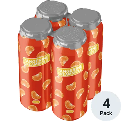 Temblor Brewing Company Tangerine Creamsicle Beer 4 Pack 16 oz Cans