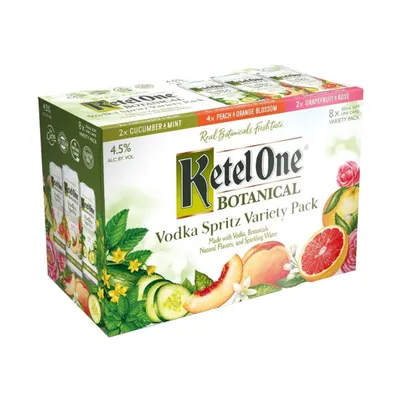 Ketel One Botanical Vodka Spritz Variety Pack 8 x 355 mL cans