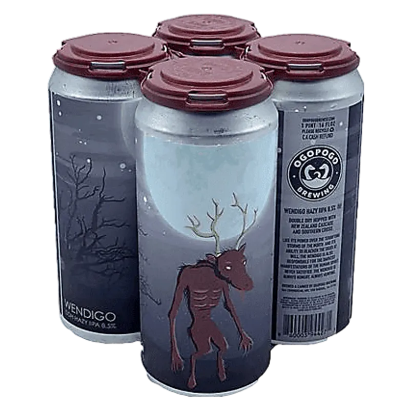 Ogopogo Brewing Wendigo Hazy IPA view 1