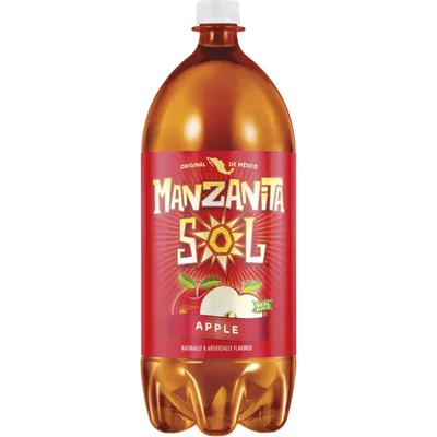 Manzanita Sol Apple Soda 2L Bottle