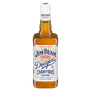 Jim Beam Dodger's 8th Title Champions Edition Kentucky Straight Bourbon Whiskey