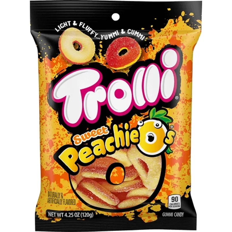 Trolli Peachie Os Gummi Candy view 1