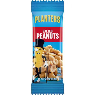 Planters Salted Peanuts 1.75 oz Bag