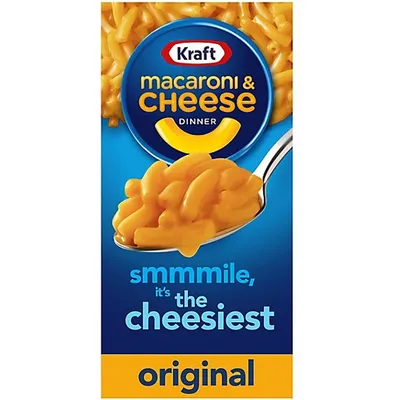 Kraft Original Flavor Mac and Cheese 7.25oz Box