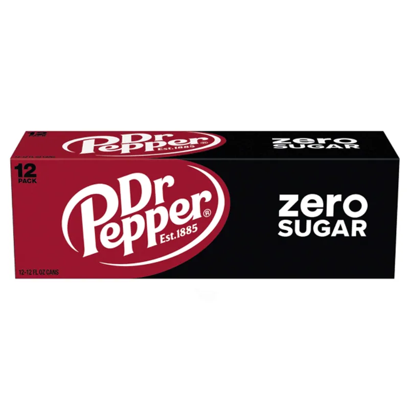 Dr Pepper Zero Sugar view 1