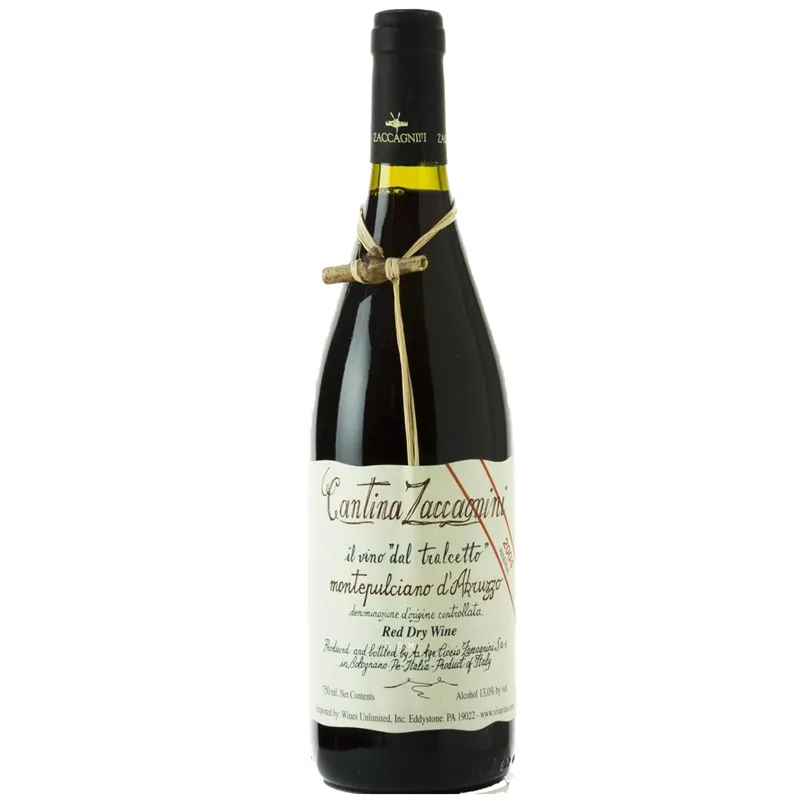 Cantina Zaccagnini Montepulciano d'Abruzzo 2013 view 1