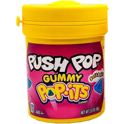 Push Pop Gummy Its Candy 2oz - 8 Pack