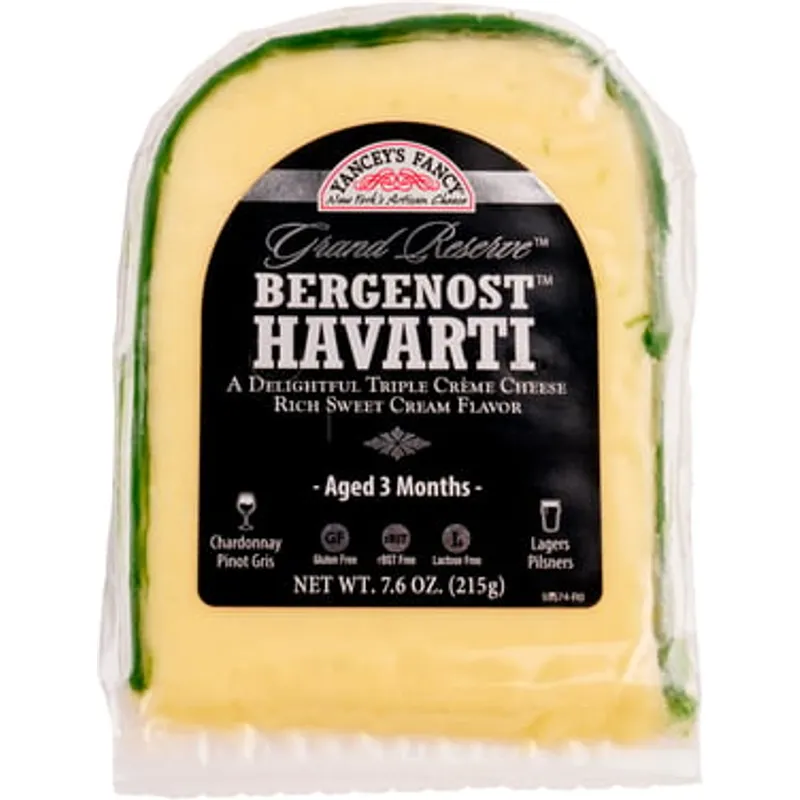 Yancey's Fancy Grand Reserve Bergenost Havarti view 1