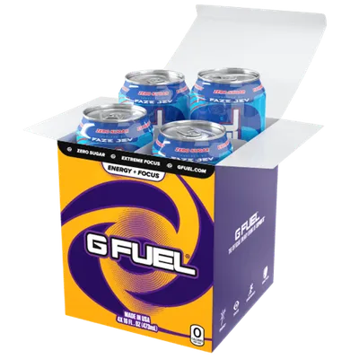 G Fuel Ragin' Gummy Fish 4x 16oz Cans