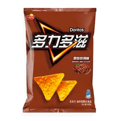 Doritos Smokin' BBQ Flavor Chips 68 g Bag