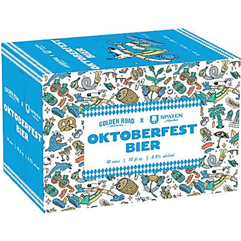Golden Road Spaten Oktoberfest view 1