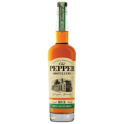 James E Pepper Rye Bottled In Bond 750ml