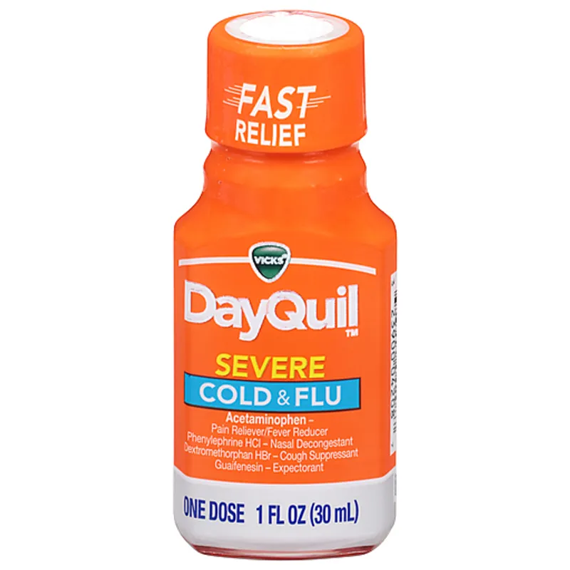 Vicks DayQuil Severe Cold & Flu Shot view 1