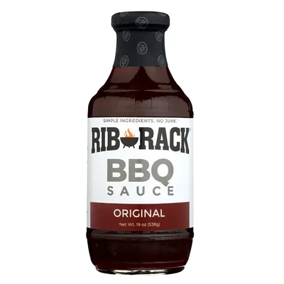 Rib Rack Original BBQ Sauce 19 oz Bottle