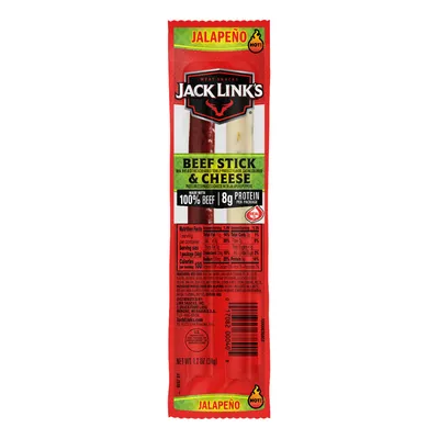 Jack Link's Jalapeno Beef and Cheese Stick 2.45 oz