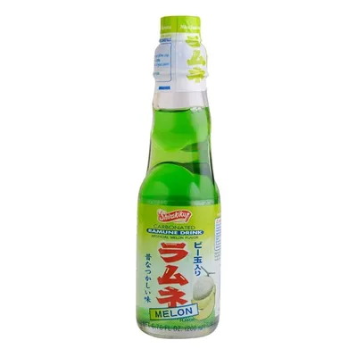 Shirakiku Melon Ramune Soda 6.76 oz