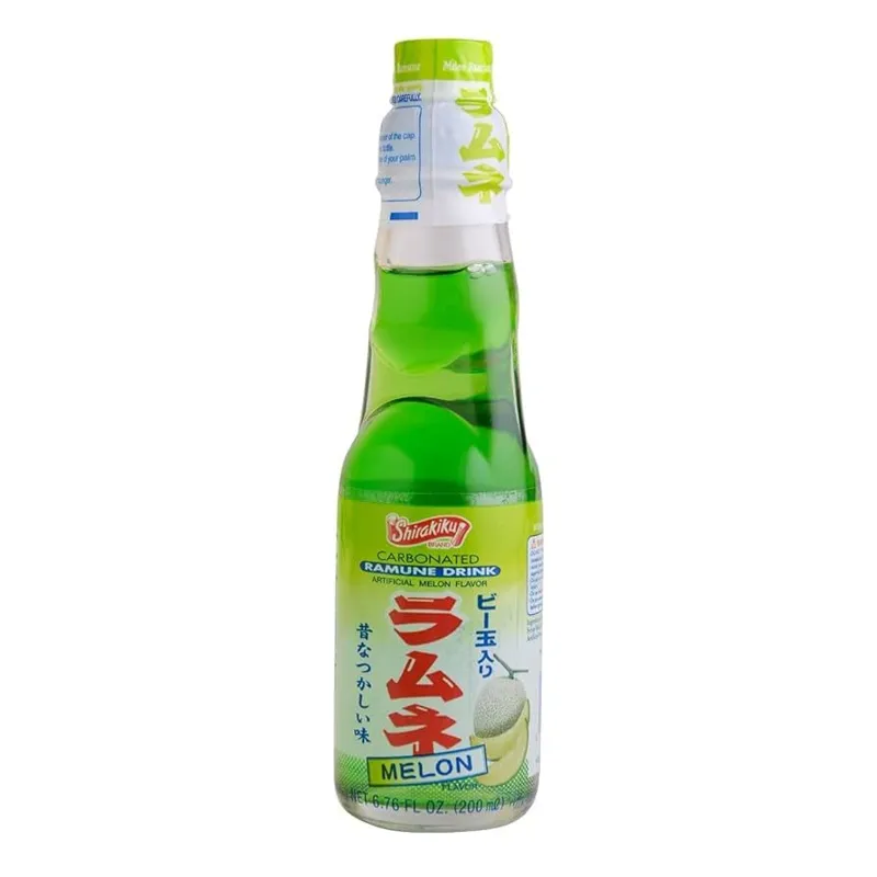 Shirakiku Melon Ramune Soda view 1