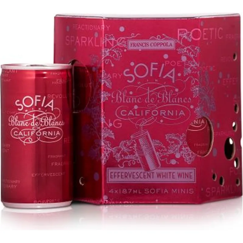 Sofia Blanc de Blancs Red Wine Blend Aluminium view 1
