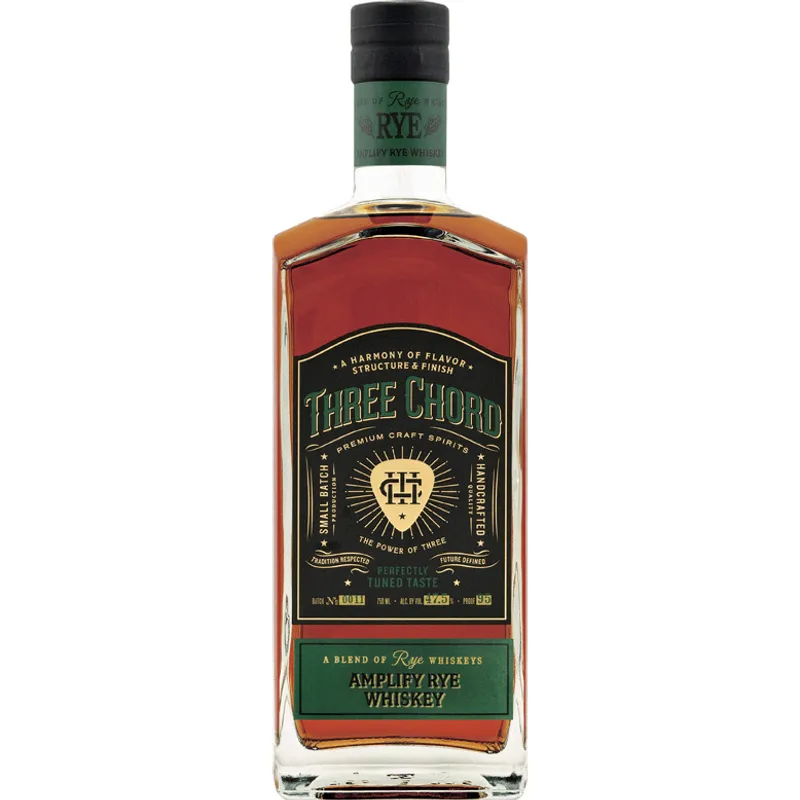 Three Chord Amplify Rye Whiskey view 1