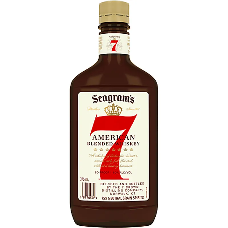 Seagram's 7 Crown American Blended Whiskey view 1