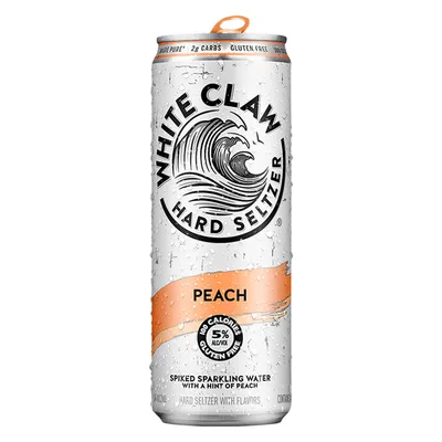 White Claw Peach 12 Pack 12 oz Cans