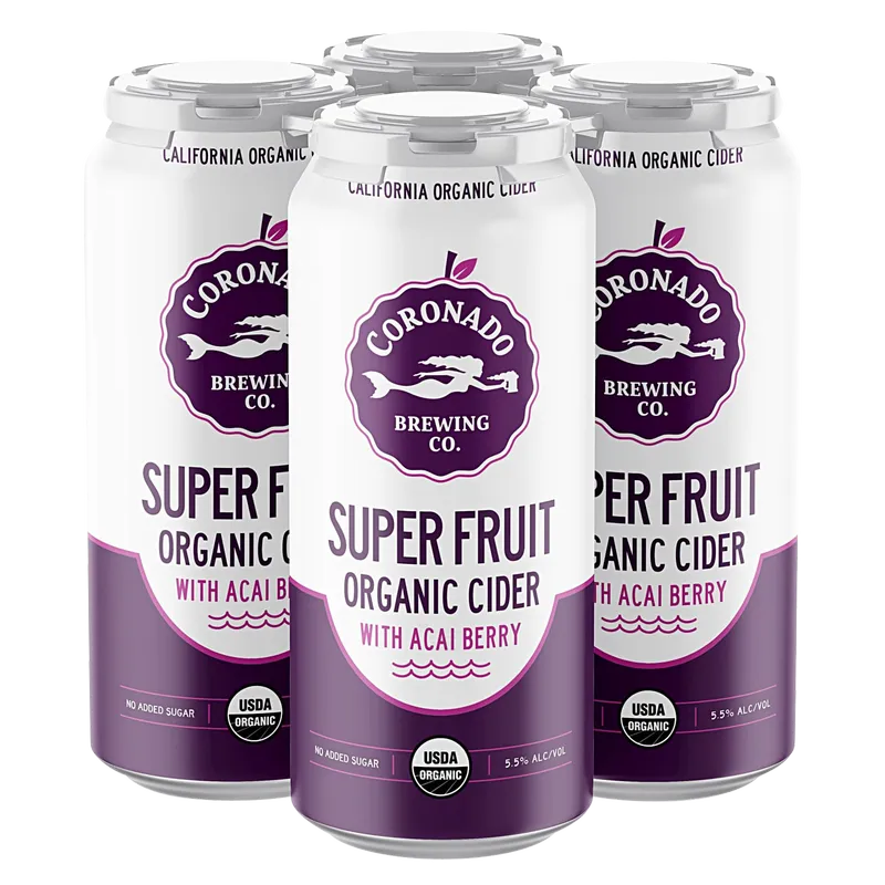 Coronado Brewing Co. Super Fruit Organic Cider view 1