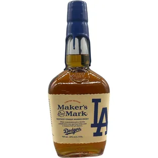 Maker's Mark LA Dodger's 2024 Limited Edition Kentucky Straight Bourbon Whiskey