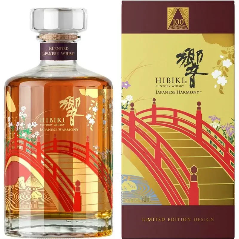 Hibiki Suntory Japanese Harmony 100th Anniversary Limited Edition Design view 1