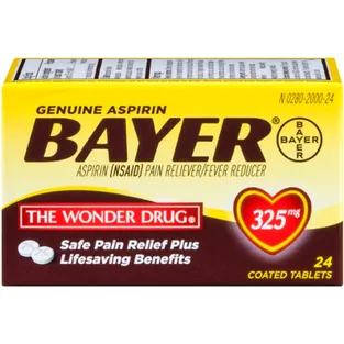 Bayer Aspirin Coated Tablets