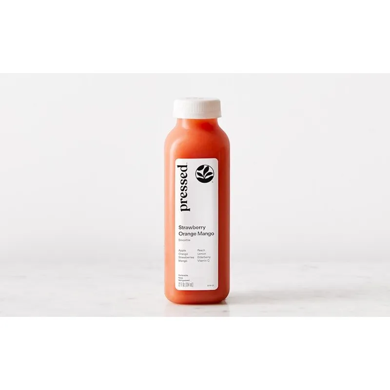 Pressed Strawberry Orange Mango Juice view 1