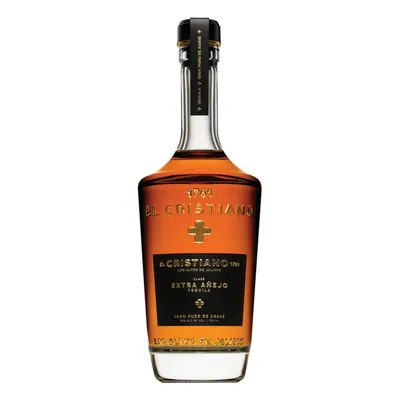 El Cristiano 8 Year Extra Anejo Tequila 750mL