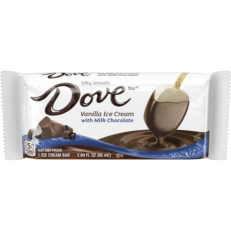 Dove Bar Vanilla Ice Cream Milk Chocolate Box view 1