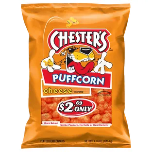 Chester's Puffcorn Cheese Puffed Corn Snacks
