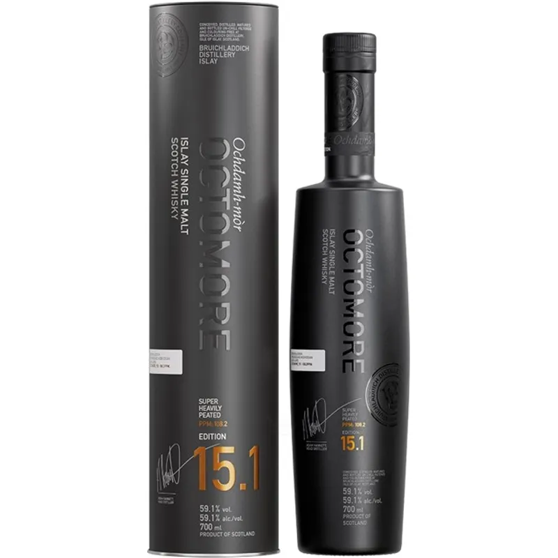 Bruichladdich Octomore 15.1 Single Malt Scotch Whisky view 1