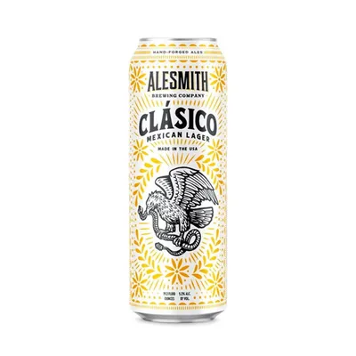 AleSmith Brewing Company Clasico Mexican Lager 19.2 oz can