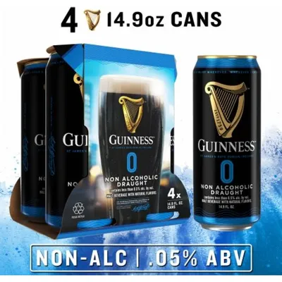 Guinness 0 Non Alcoholic Draught 440ml