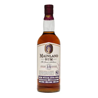 Mainland Rum Barrel Proof 10Y Louisiana 750mL