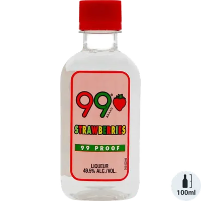 99 Schnapps Strawberry 100ml Bottle