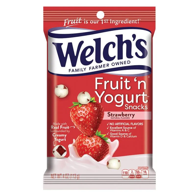 Welch's Fruit 'n Yogurt Snacks Strawberry view 1