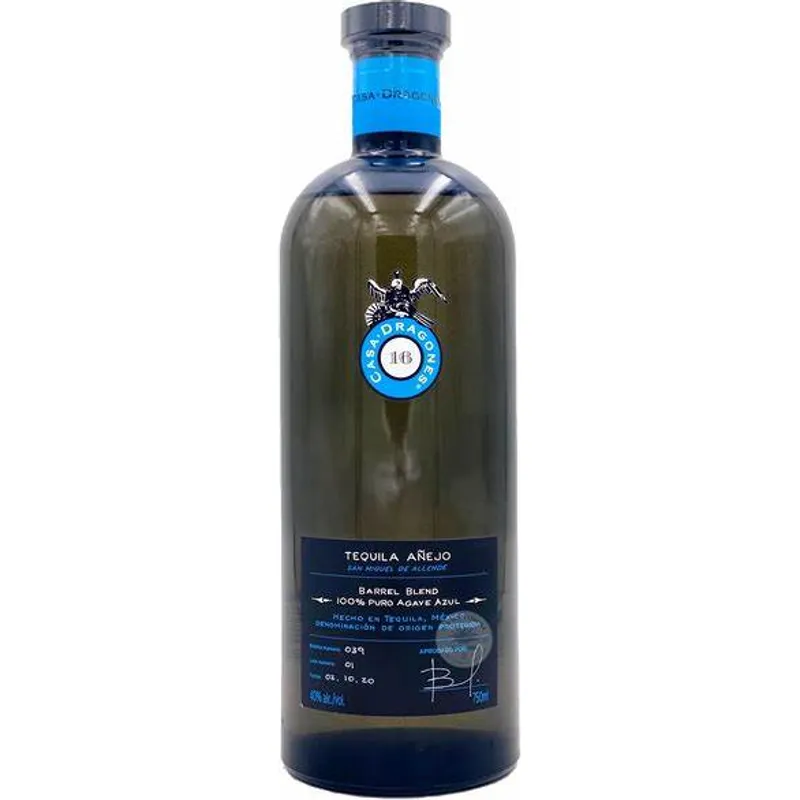 Tequila Casa Dragones Anejo Barrel Blend view 1