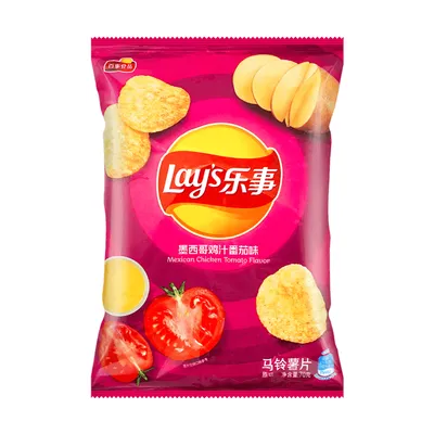 Lay's Mexican Chicken Tomato Flavor Chips 2.46 oz Bag